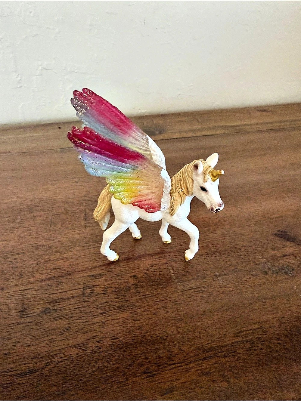 Schleich Bayala Decorated Unicorn Pegasus Foal Figurine